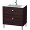 Duravit Waschtischunterbau BRIOSO 701x800x480mm m WT Vero Air Gri chr 1 HL