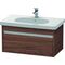 Duravit Waschtischunterbau KETHO 455x800x410mm nussbaum dunkel