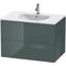 Duravit Waschtischunterbau L-CUBE 534x820x550mm lichtblau matt