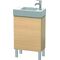 Duravit Waschtischunterbau L-CUBE 582x480x240mm Ans li mediterrane eiche