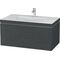 Duravit Möbelwaschtisch DARLING NEW 1000x540mm o ÜL 1 HL betongrau matt