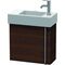 Duravit Waschtischunterbau VERO AIR 436x484x211mm Ans li nussbaum gebürstet