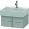 Duravit Waschtischunterbau VERO AIR 298x584x431mm betongrau matt