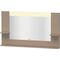 Duravit Spiegel VERO 142x1400x800mm, Beleuchtung leinen