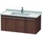 Duravit Waschtischunterbau X-LARGE 460x1000x448mm nussbaum dunkel