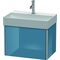Duravit WT-Unterbau XSQUARE COMPACT 397x584x390mm stone blue hochglanz