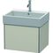 Duravit Waschtischunterbau XSQUARE 397x584x460mm taupe matt