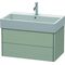 Duravit Waschtischunterbau XSQUARE 397x784x460mm taupe seidenmatt