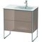 Duravit Waschtischunterbau XSQUARE 832x810x478mm Be re cappuccino hochglanz