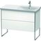 Duravit Waschtischunterbau XSQUARE Becken rechts 805x1010x473mm weiß matt