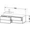 Duravit Waschtischunterbau XSQUARE 400x1400x548mm Be li St blue hochglanz