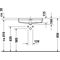 Duravit Einbauwaschtisch VERO AIR m ÜL o HLB 600x310mm o Hahnloch weiß WG