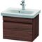 Duravit WT-Unterbau DURASTYLE COMPACT 398x500x368mm nussbaum dunkel