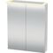 Duravit Spiegelschrank X-LARGE 138x600x760mm weiß hochglanz lackiert