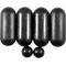 Duravit Puffersatz z ST. 3 3nd floor PuraVida Vero schwarz