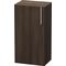 Duravit Halbhochschrank VERO 360x500x960mm Ans links kastanie dunkel