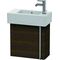 Duravit Waschtischunterbau VERO 211x450x428mm Ans li nussbaum gebürstet