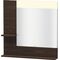Duravit Spiegel VERO 142x800x800mm Be nussbaum gebürstet