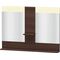 Duravit Spiegel VERO 142x1100x800mm Be kastanie dunkel