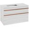 V&B Waschtischunterschrank VENTICELLO 957x606x502mm Griff Copper White Wood