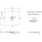 V&B Duschwanne SQUARO INFINITY R-eck1000x900x40mm anthrazit