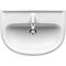 Laufen Halbeinbauwaschtisch LAUFEN PRO B 560x440mm, 1 Hahnloch-Ausführung weiß