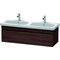 Duravit Waschtischunterbau DURASTYLE 448x1230x398mm Kast. dunkel/kastanie dkl