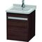 Duravit Waschtischunterbau KETHO 445x440x550mm Ans rechts kastanie dunkel