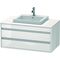 Duravit Waschtischunterbau KETHO 550x1000x496mm weiß hochglanz
