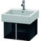 Duravit Waschtischunterbau VERO 431x450x298mm schwarz hochglanz