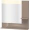 Duravit Spiegel VERO 142x800x800mm Be cappuccino hochglanz