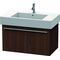 Duravit Waschtischunterbau X-LARGE 468x800x448mm nussbaum gebürstet