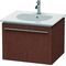 Duravit Waschtischunterbau X-LARGE 497x600x456mm amerikanisch nussbaum