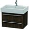 Duravit Waschtischunterbau X-LARGE 443x650x448mm nussbaum gebürstet