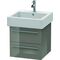Duravit Waschtischunterbau X-LARGE 443x450x448mm flannel grey hochglanz