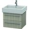 Duravit Waschtischunterbau X-LARGE 443x550x448mm pine silver