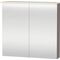 Duravit Spiegelschrank X-LARGE 138x800x760mm basalt matt