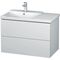 Duravit Waschtischunterbau L-CUBE 820x481x555mm weiß matt
