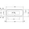 Duravit Rechteck-Whirlwanne HAPPY D.2 150 l 1700x700 we 1 RS re Combi-System P
