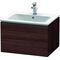 Duravit Waschtischunterbau L-CUBE 620x481x400mm kastanie dunkel