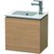 Duravit Waschtischunterbau L-CUBE 294x420x400mm Ans re europäische eiche