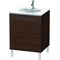 Duravit Waschtischunterbau L-CUBE 514x620x704mm nussbaum gebürstet