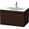 Duravit Möbelwaschtisch DARLING NEW 800x540mm o ÜL 1 HL nussbaum gebürstet