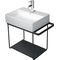 Duravit Glaseinleger DURASQUARE für Metallkonsole 003109/110 schwarz