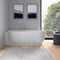 Duravit Badewanne LUV 1850x950mm Ecke li 2 Rückenschrägen weiß