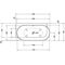 Duravit Whirlwanne LUV 1850x950mm Ecke li 2 RS weiß Air-System