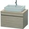 Duravit Konsolenunterschrank DURASTYLE 512x800x548mm pine silver