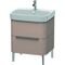 Duravit Waschtischunterbau HAPPY D.2 480x625x573mm eiche kaschmir