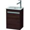 Duravit Waschtischunterbau KETHO 550x400x285mm Ans links kastanie dunkel