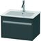 Duravit Waschtischunterbau KETHO 410x600x475mm graphit matt